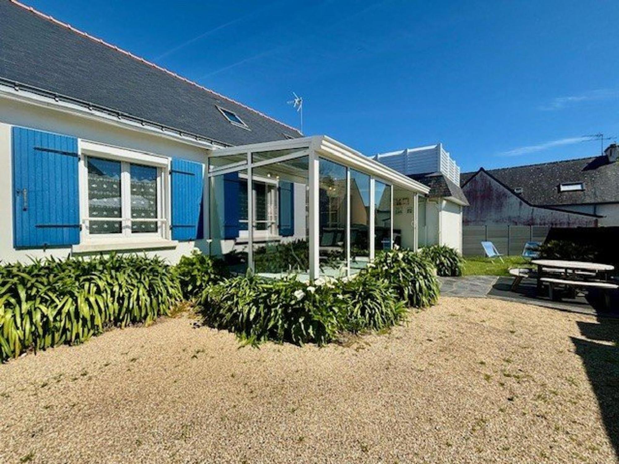 Maison Lumineuse A Quiberon, 90M², Avec Cour, Proche Plage, 6 Pers., Wifi, Animaux Acceptes, Classee 3* - Fr-1-478-76 ภายนอก รูปภาพ