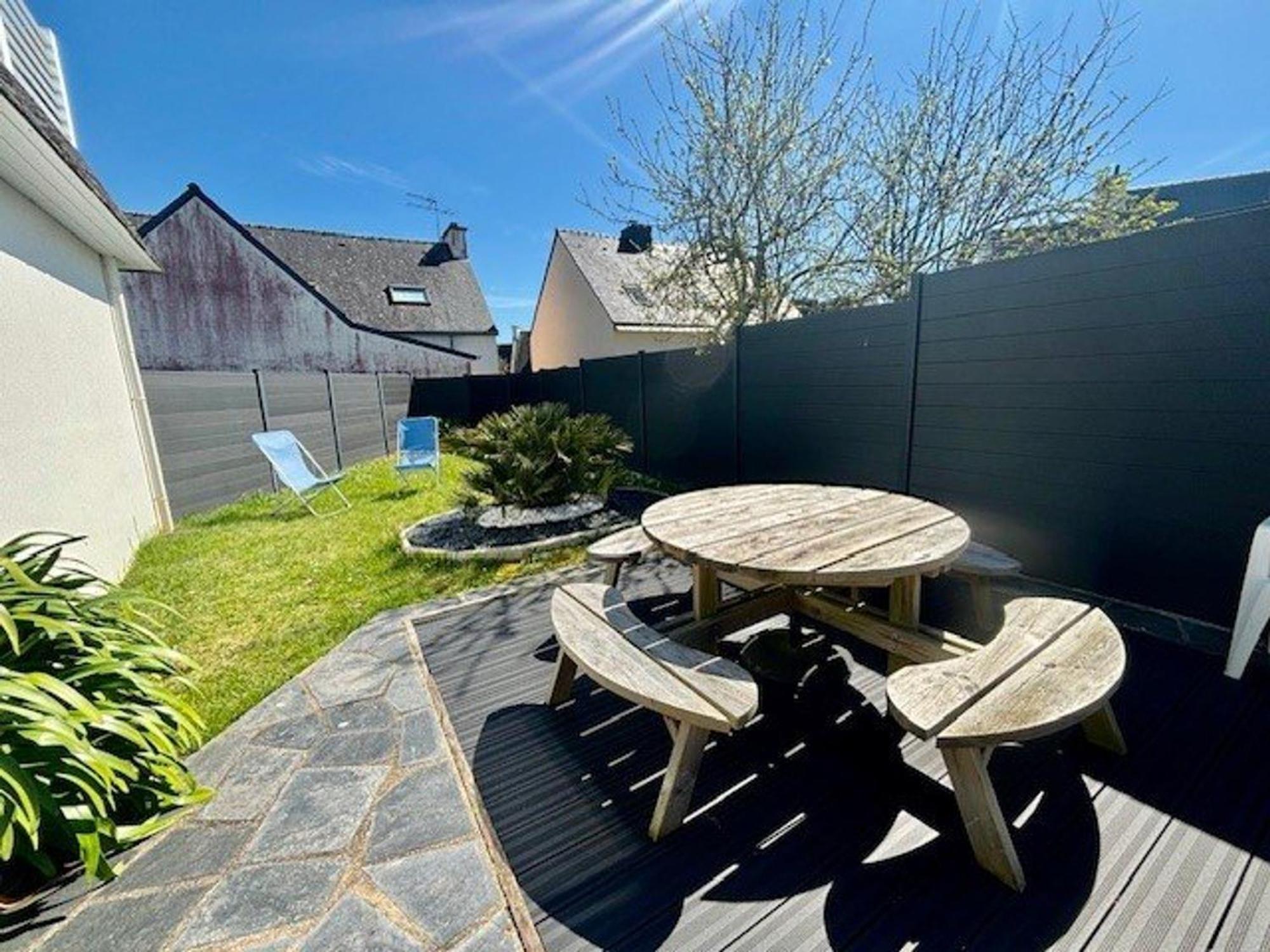 Maison Lumineuse A Quiberon, 90M², Avec Cour, Proche Plage, 6 Pers., Wifi, Animaux Acceptes, Classee 3* - Fr-1-478-76 ภายนอก รูปภาพ